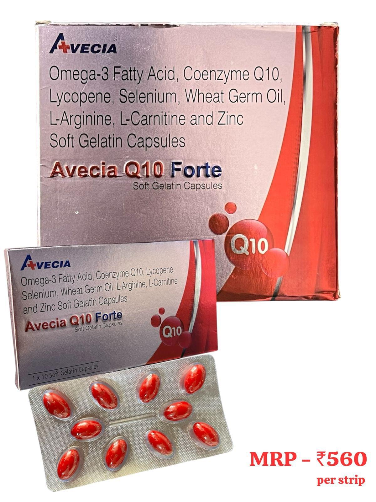 Avecia Q10 Forte Soft Gelatin Capsules