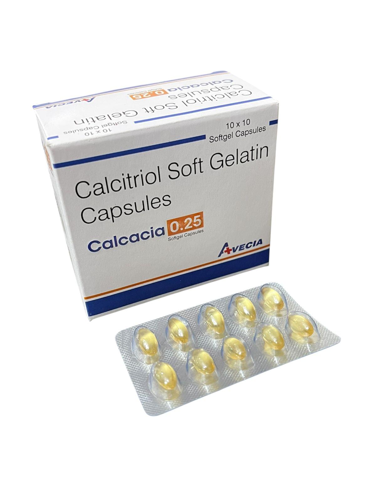 Calcacia 0.25 Softgel Capsules