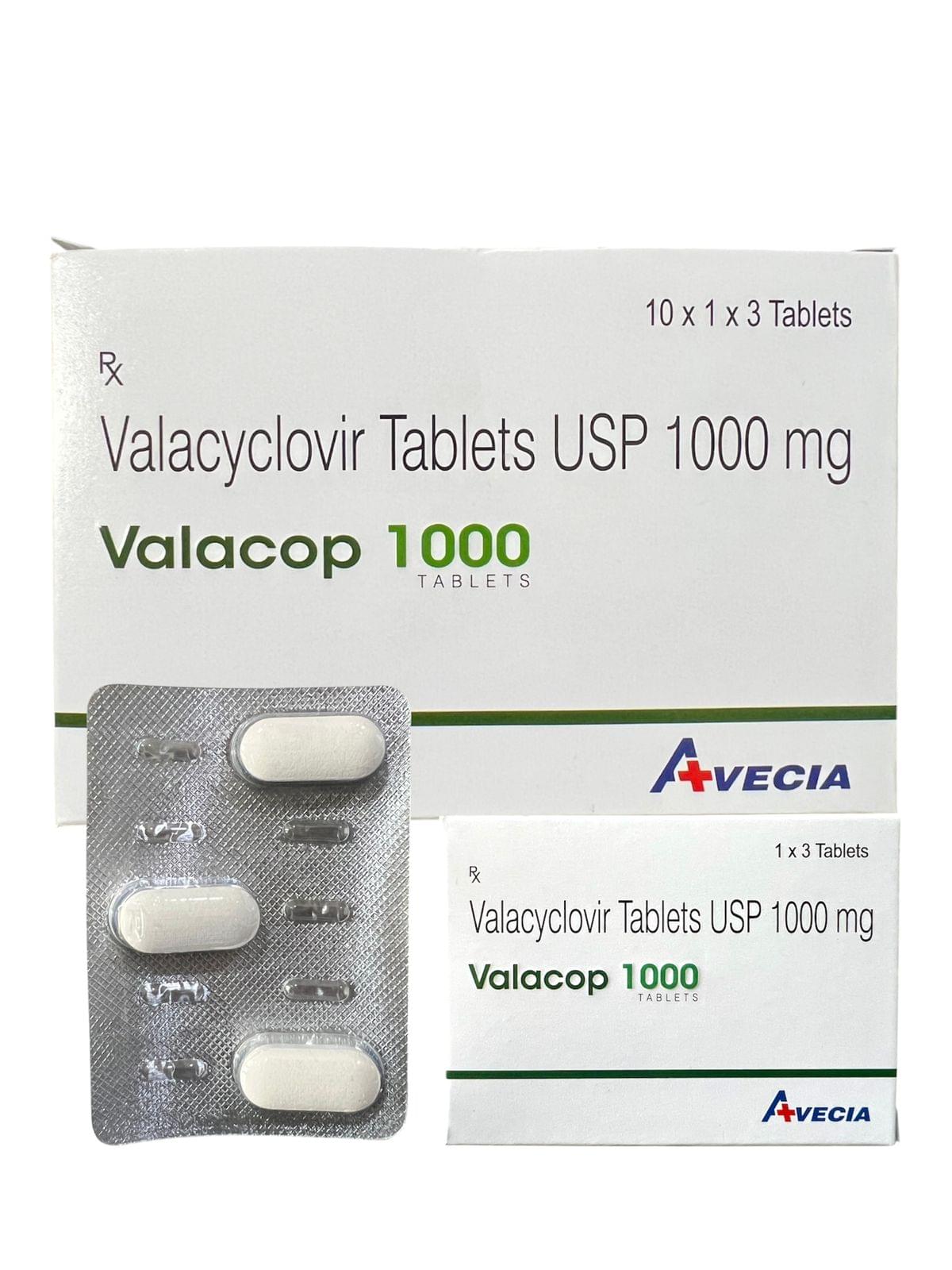 Valacop 1000 TABLETS