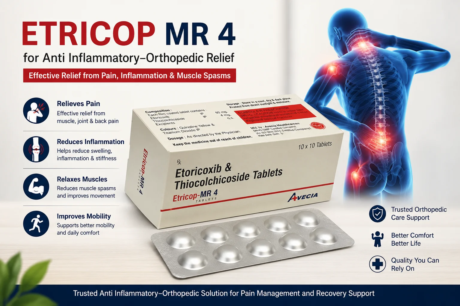 ETRICOP MR 4 Tablet