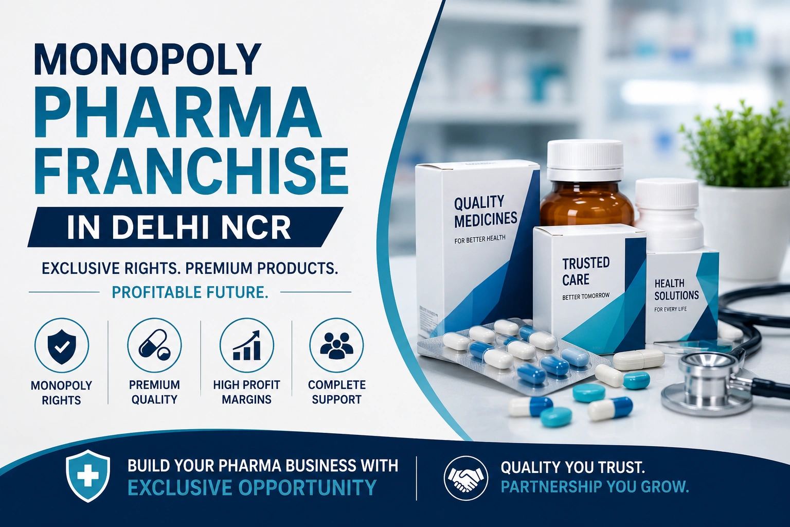 Monopoly Pharma Franchise in Delhi NCR: A Complete Guide to Building a Successful Pharma Business
